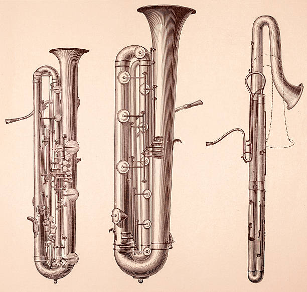 Contraphone Instrument 1,477 Symphony Instruments High Res Illustrations - Getty Images
