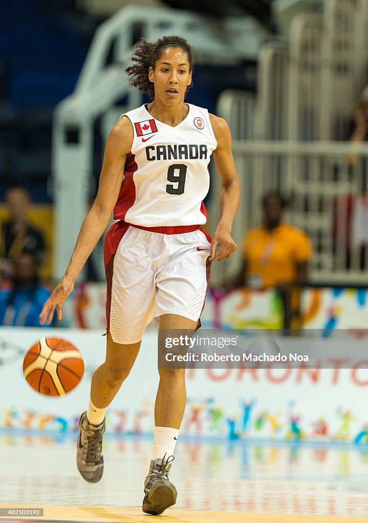 Toronto 2015 Pan Am or Pan American Games, women basketball...