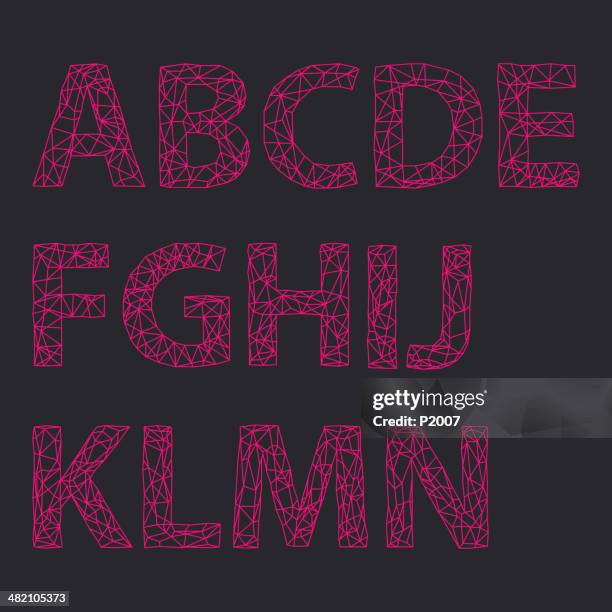 Vector Alphabets Design Alphabet Design Set High-Res Vector Graphic - Getty Images
