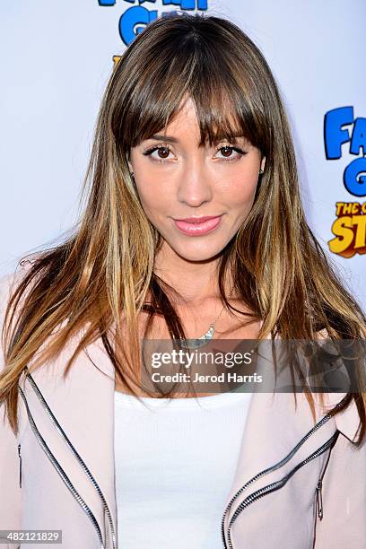 Fernanda Romero attends the Launch Party for the 'Family Guy' Game at the Happy Ending Bar & Restaurant on April 2, 2014 in Hollywood, California.