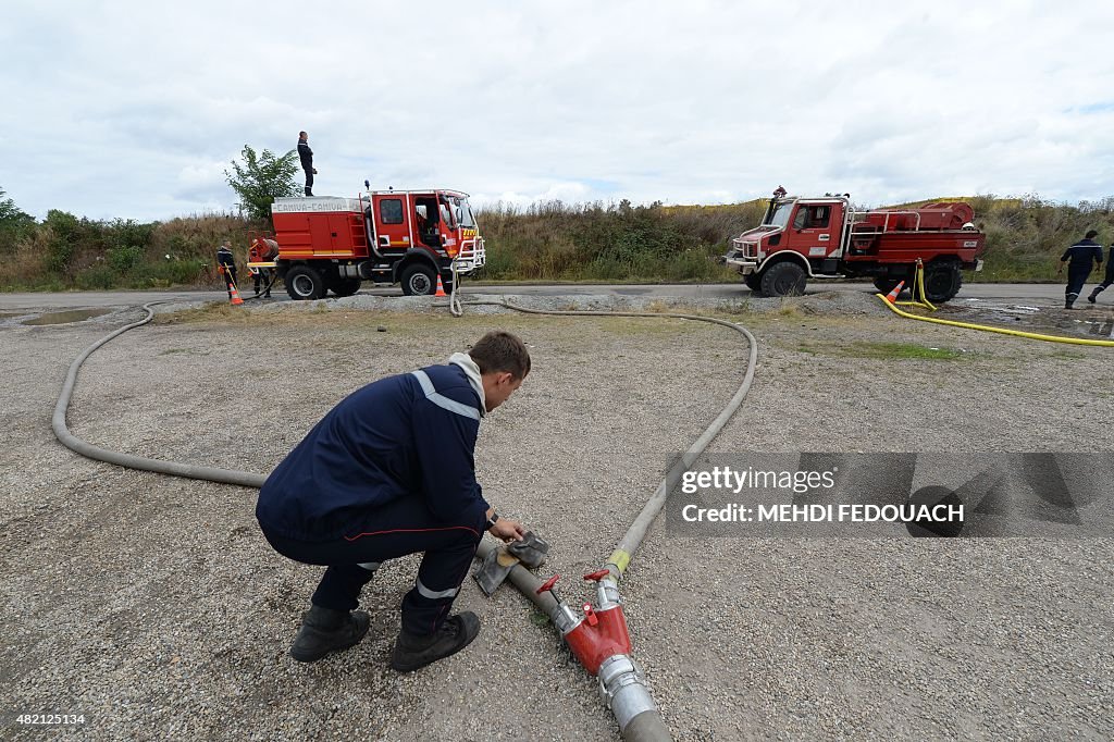 FRANCE-ACCIDENT-FIRE