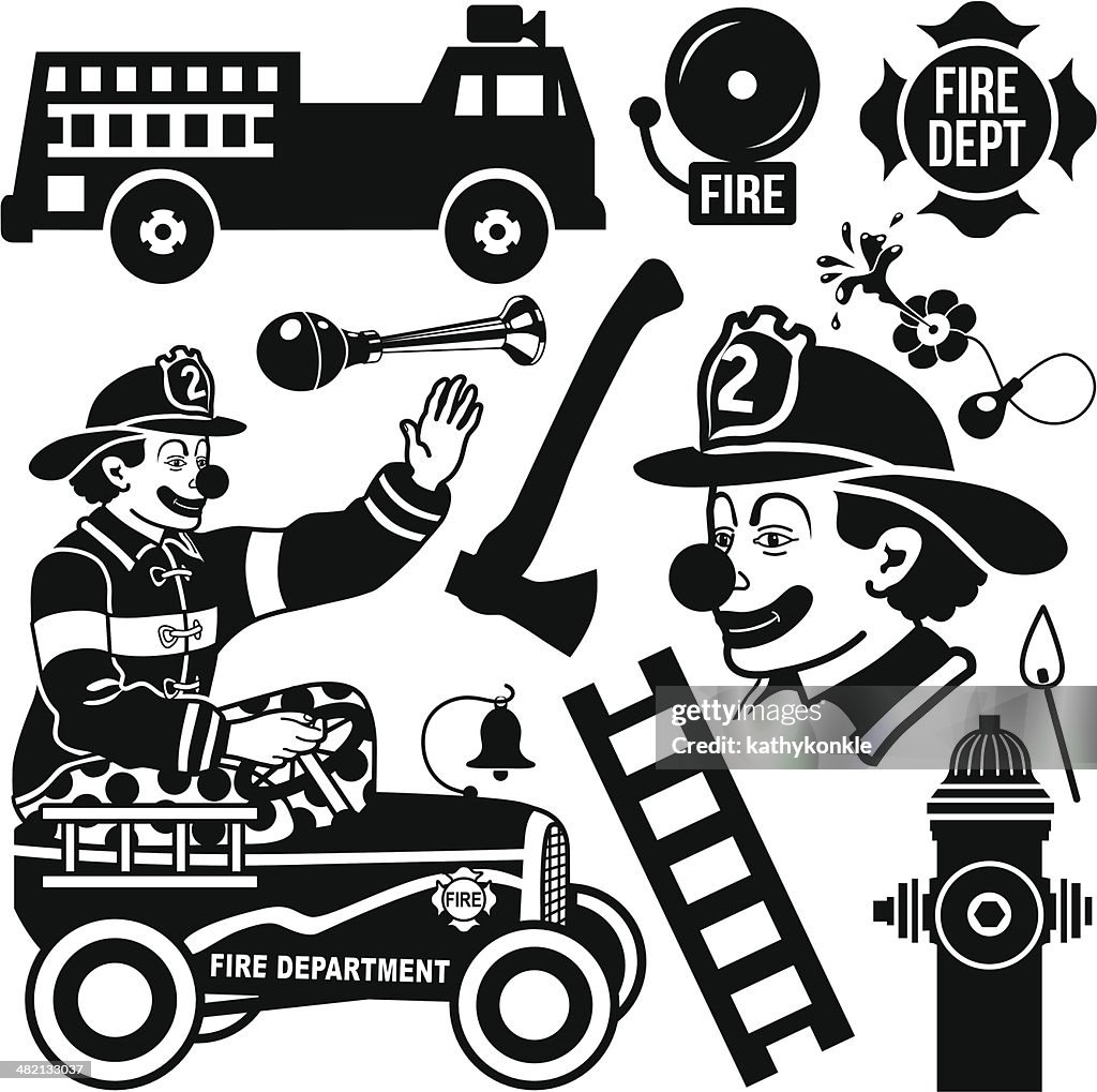 Fireman Clown