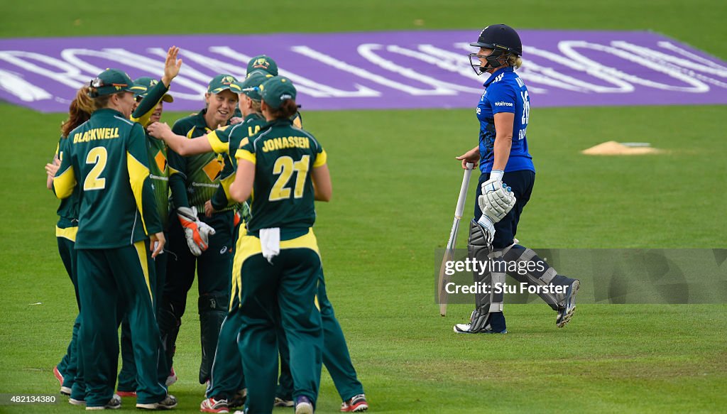 England Women v Australia Women: Women's Ashes Series - 3rd Royal London ODI