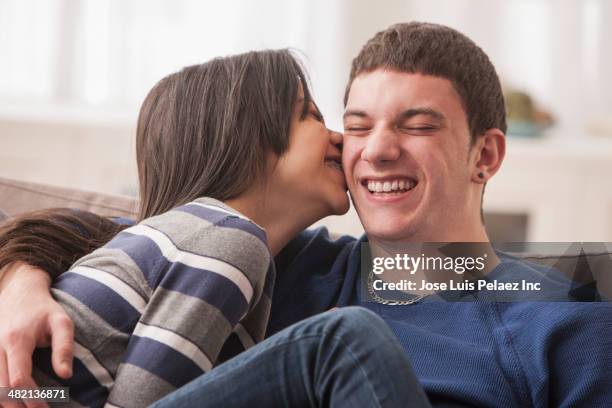 Kissing 552 Teenage Couples Kissing Stock Photos, High-Res Pictures, and Images ...