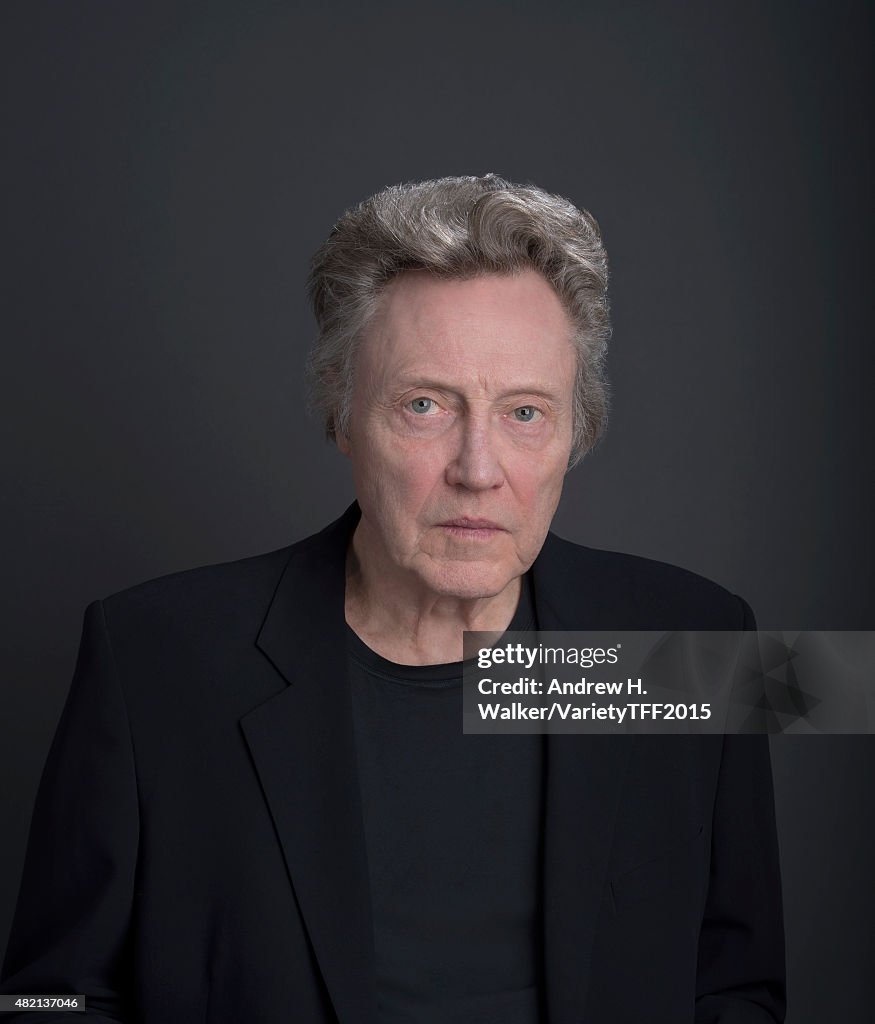 Christopher Walken, Variety Magazine, April 28, 2015