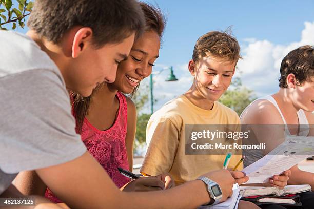 Friends Doing Math Homework Friends Doing Homework Photos and Premium High Res Pictures - Getty Images