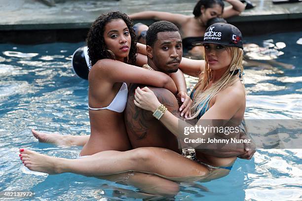 Trey Songz Celebrates The 10th Anniversary Of The Release Of His Debut Album "I Gotta Make It" at a private location on July 26 in East Hampton, New...