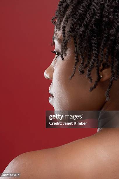 Profile Female. Back Profile Of Woman With Back Turned Photos and Premium High Res Pictures ...