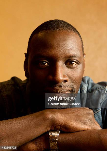 Actor Omar Sy is photographed for Los Angeles Times on July 19, 2015 in Beverly Hills, California. PUBLISHED IMAGE. CREDIT MUST READ: Anne Cusack/Los...