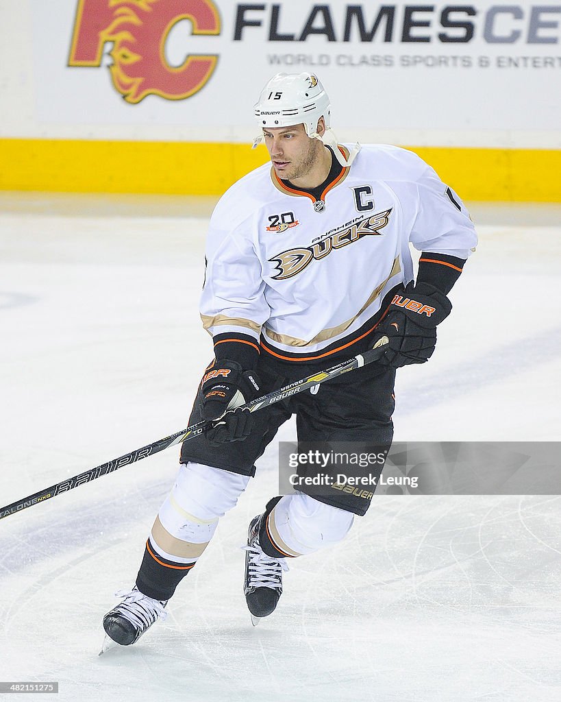 Anaheim Ducks v Calgary Flames