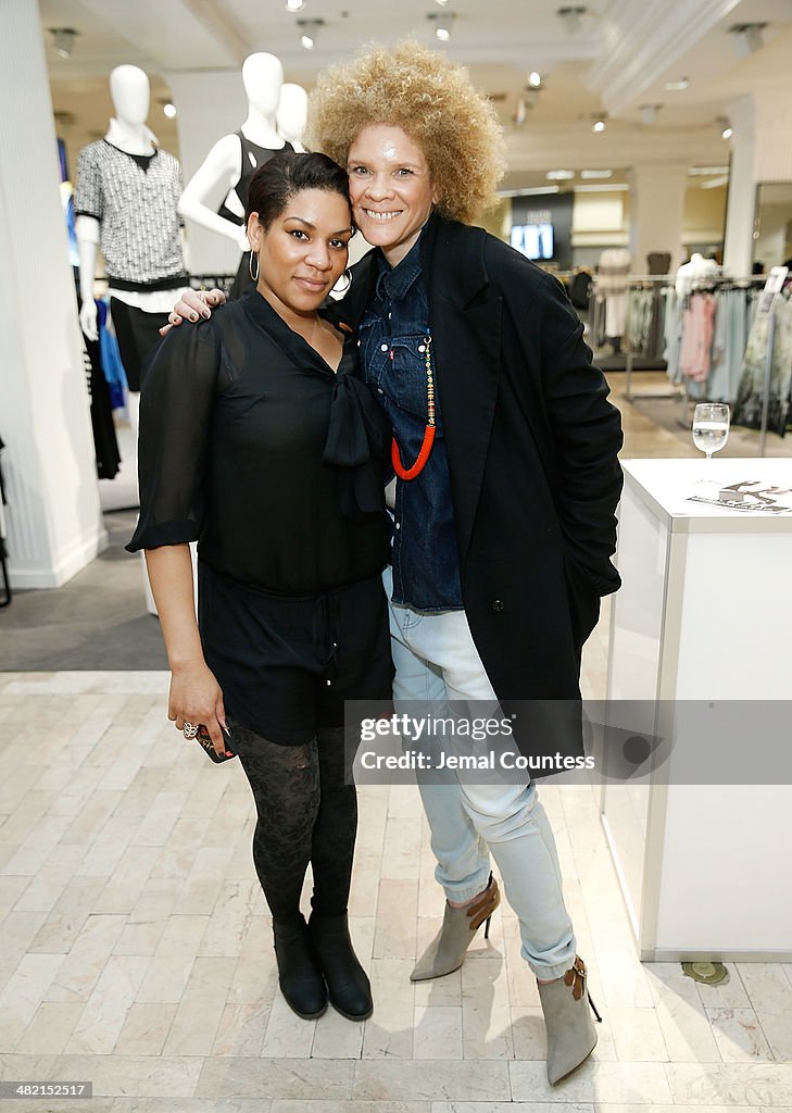 Lord & Taylor Flagship Celebrates The Launch Of Pamella, Pamella Roland With Pamella Roland And Nigel Barker