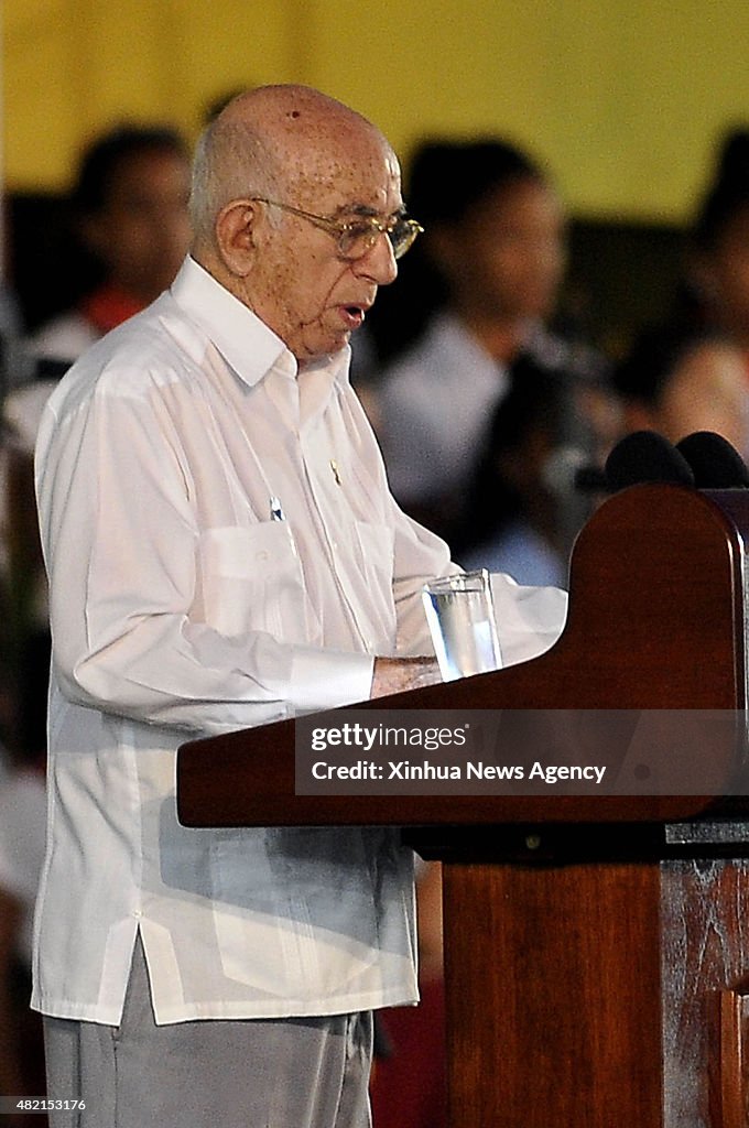 CUBA-SANTIAGO DE CUBA-POLITICS-ANNIVERSARY