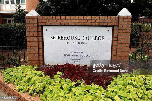 Benjamin G, Brawley Hall at Morehouse College on July 18, 2015 in Atlanta, Georgia.