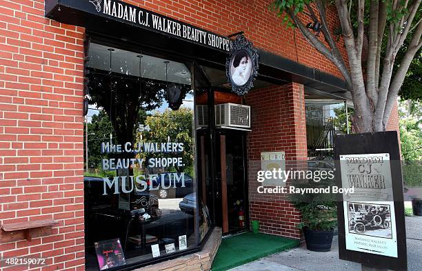 Madame C.J. Walker Beauty Shoppe and Museum on July 17, 2015 in Atlanta, Georgia.