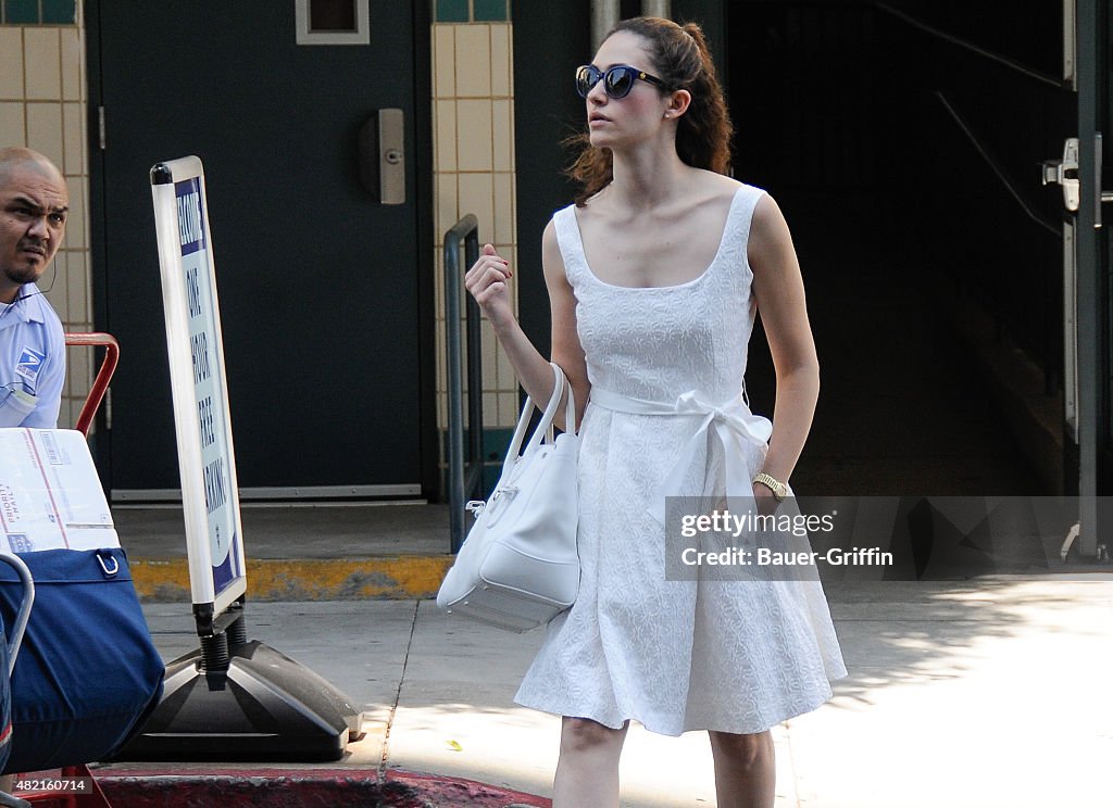 Celebrity Sightings In Los Angeles - July 27, 2015