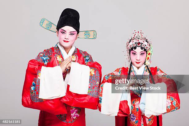 opera figures - beijing opera stock pictures, royalty-free photos & images