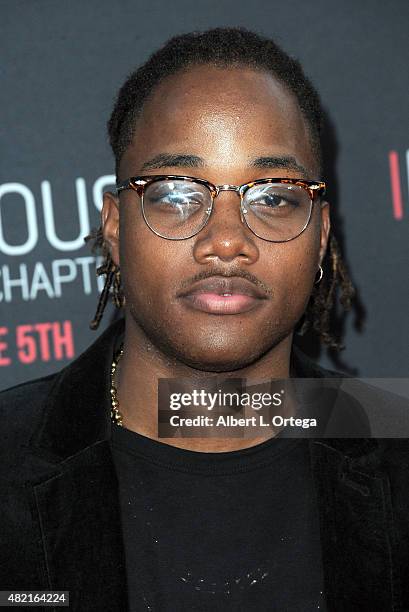 Actor Leon Thomas arrives for the Premiere Of Focus Features' "Insidious: Chapter 3" held at TCL Chinese Theatre on June 4, 2015 in Hollywood,...