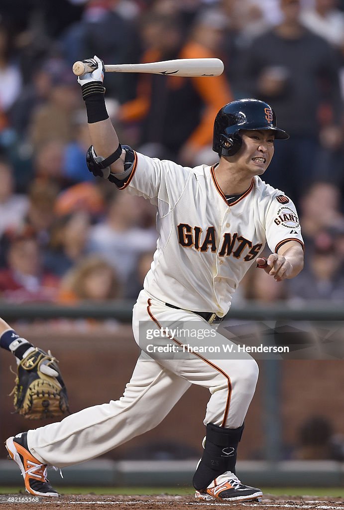 Milwaukee Brewers v San Francisco Giants