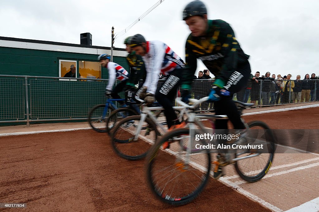 Great Britain v Australia - Womens & Mens Ashes Test: Cycle Speedway