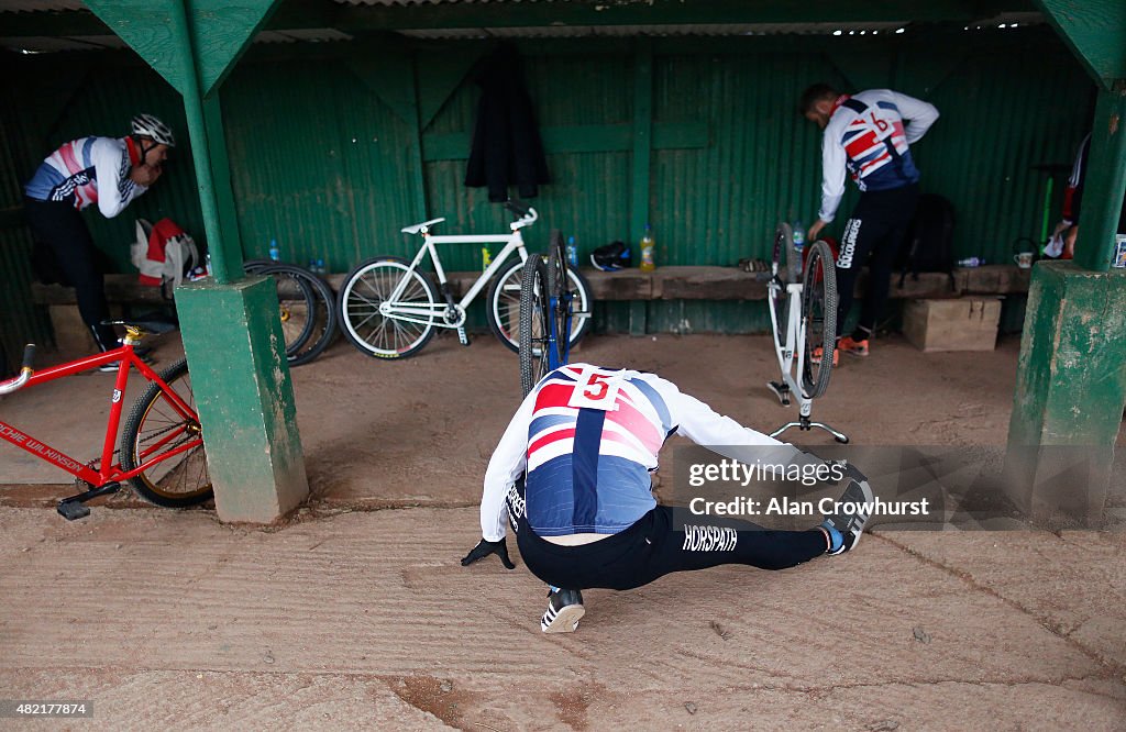 Great Britain v Australia - Womens & Mens Ashes Test: Cycle Speedway