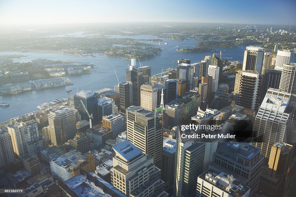 High angle view of Sydney, Australia