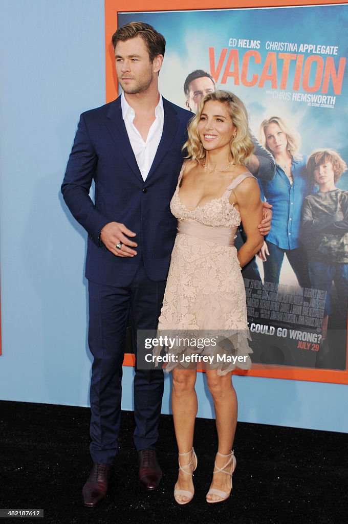 Premiere Of Warner Bros. "Vacation" - Arrivals