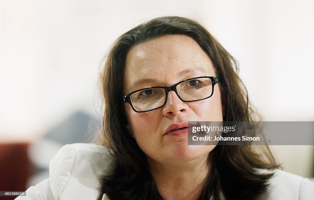 Andrea Nahles Visits ProGlove Startup