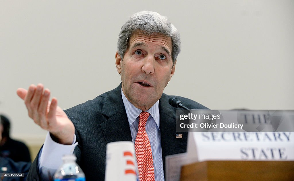 Kerry, Lew, And Moniz Testify To House Foreign Affairs Committee On Iran Nuclear Deal - DC