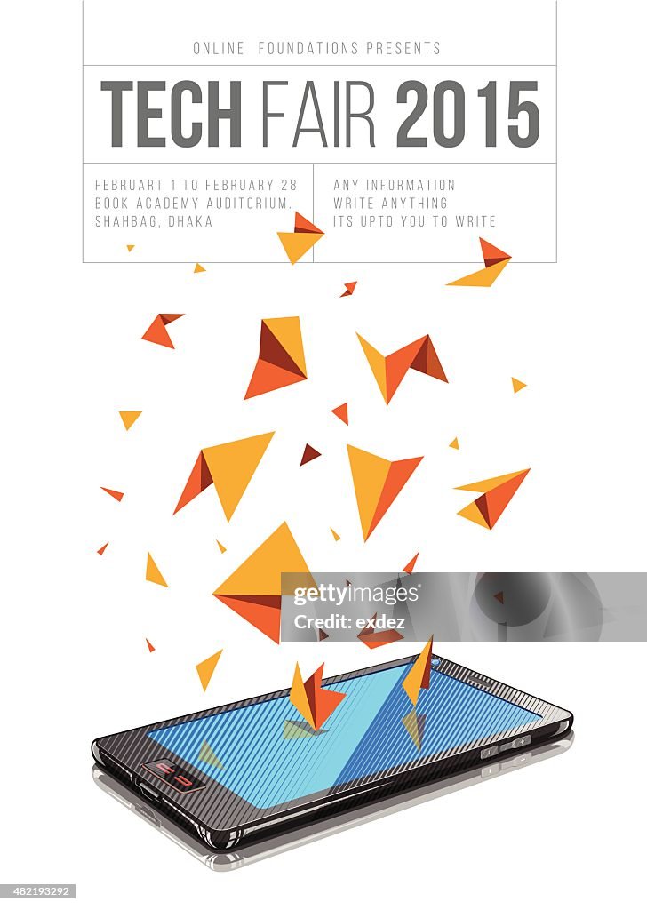 Technology Fair Poster High-Res Vector Graphic - Getty Images