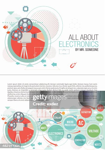 Electronics print design Electronics print design