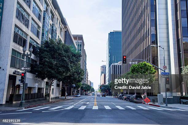 downtown los angeles, california, usa - day california stock pictures, royalty-free photos & images