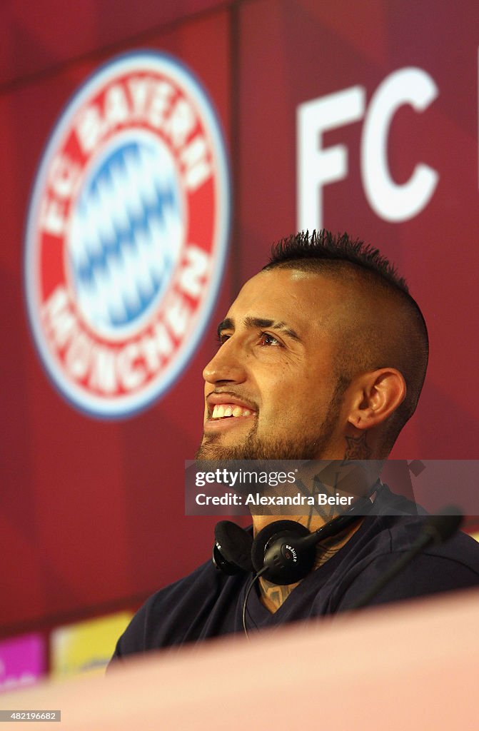 FC Bayern Muenchen Announce Signing of Arturo Vidal