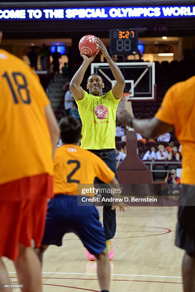 Celebrity Game at Special Olympics World Games