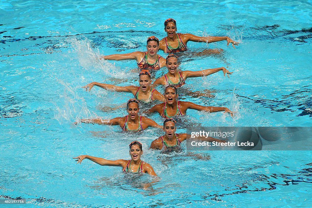 Synchronised Swimming - 16th FINA World Championships: Day Four