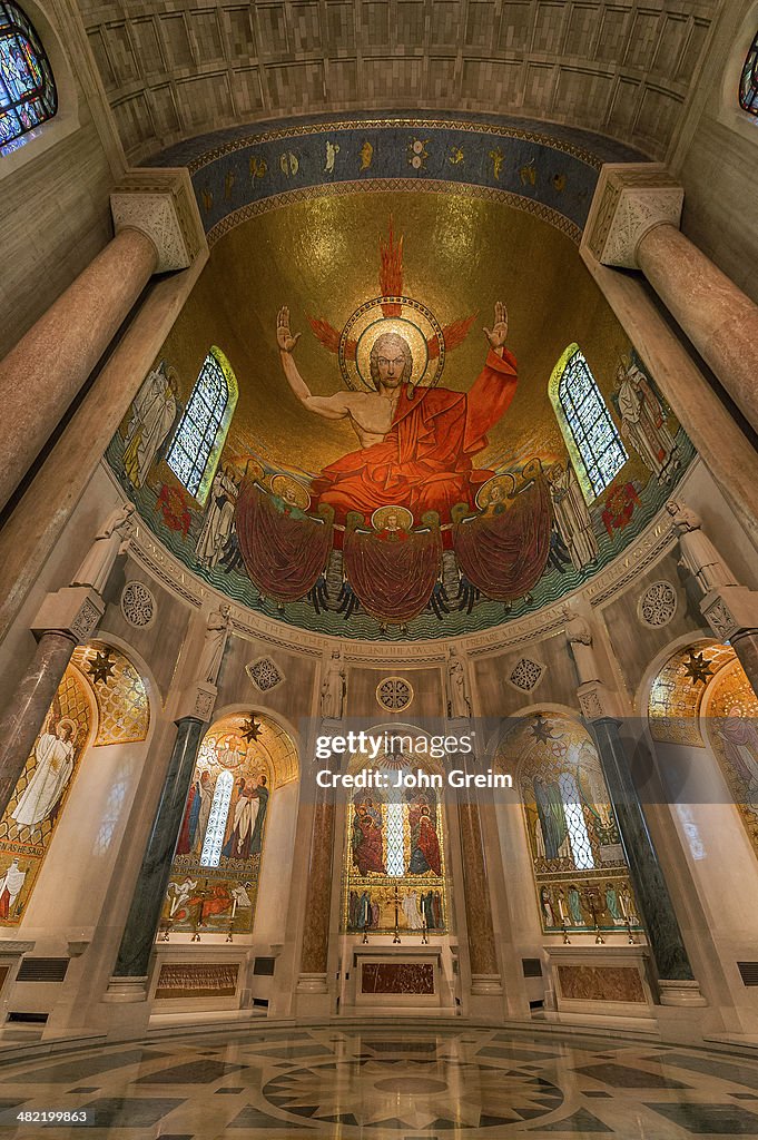 Christ in Majesty, North Apse, Basilica of the National...