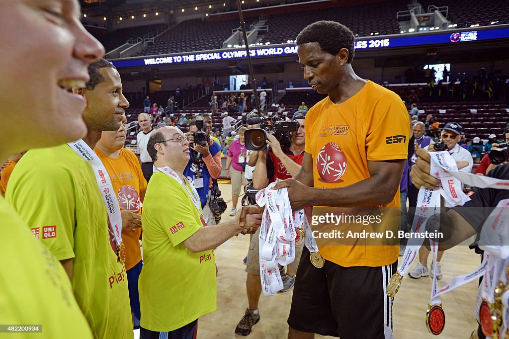 Celebrity Game at Special Olympics World Games