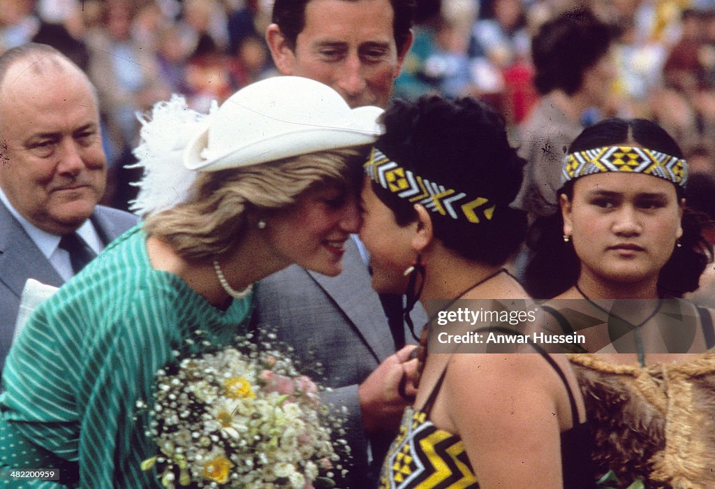Prince Charles, Princess Diana and Prince William of Wales Visit to Australia and New Zealand 1983