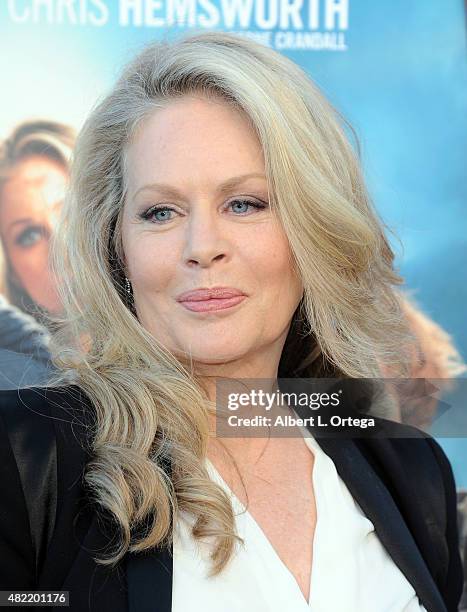 Actress Beverly D'Angelo arrives for the Premiere Of Warner Bros. Pictures' "Vacation" held at Regency Village Theatre on July 27, 2015 in Westwood,...