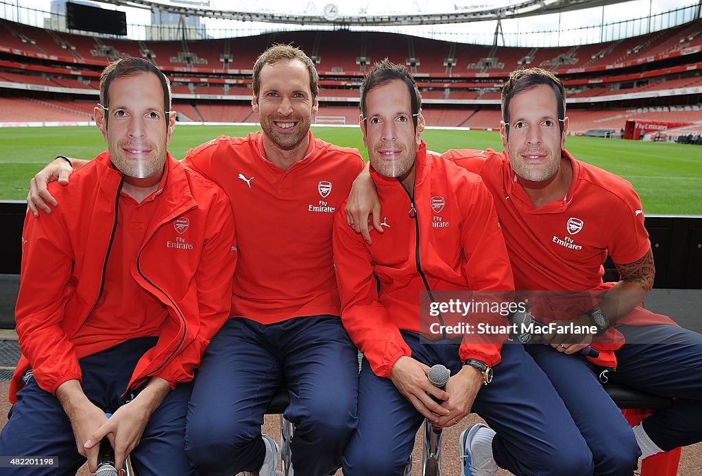 Arsenal Training Session and Members Day