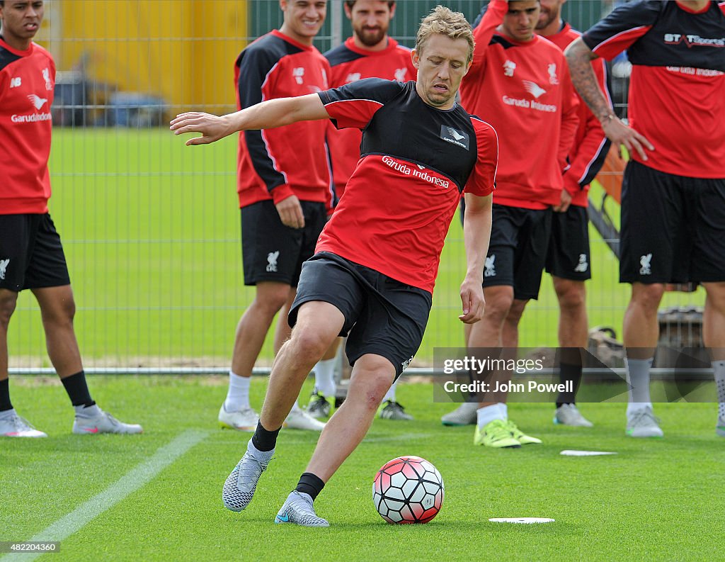 Liverpool FC Training Session