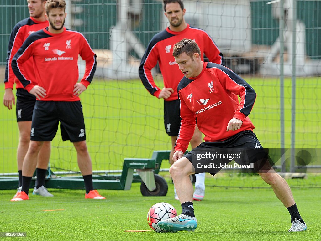 Liverpool FC Training Session