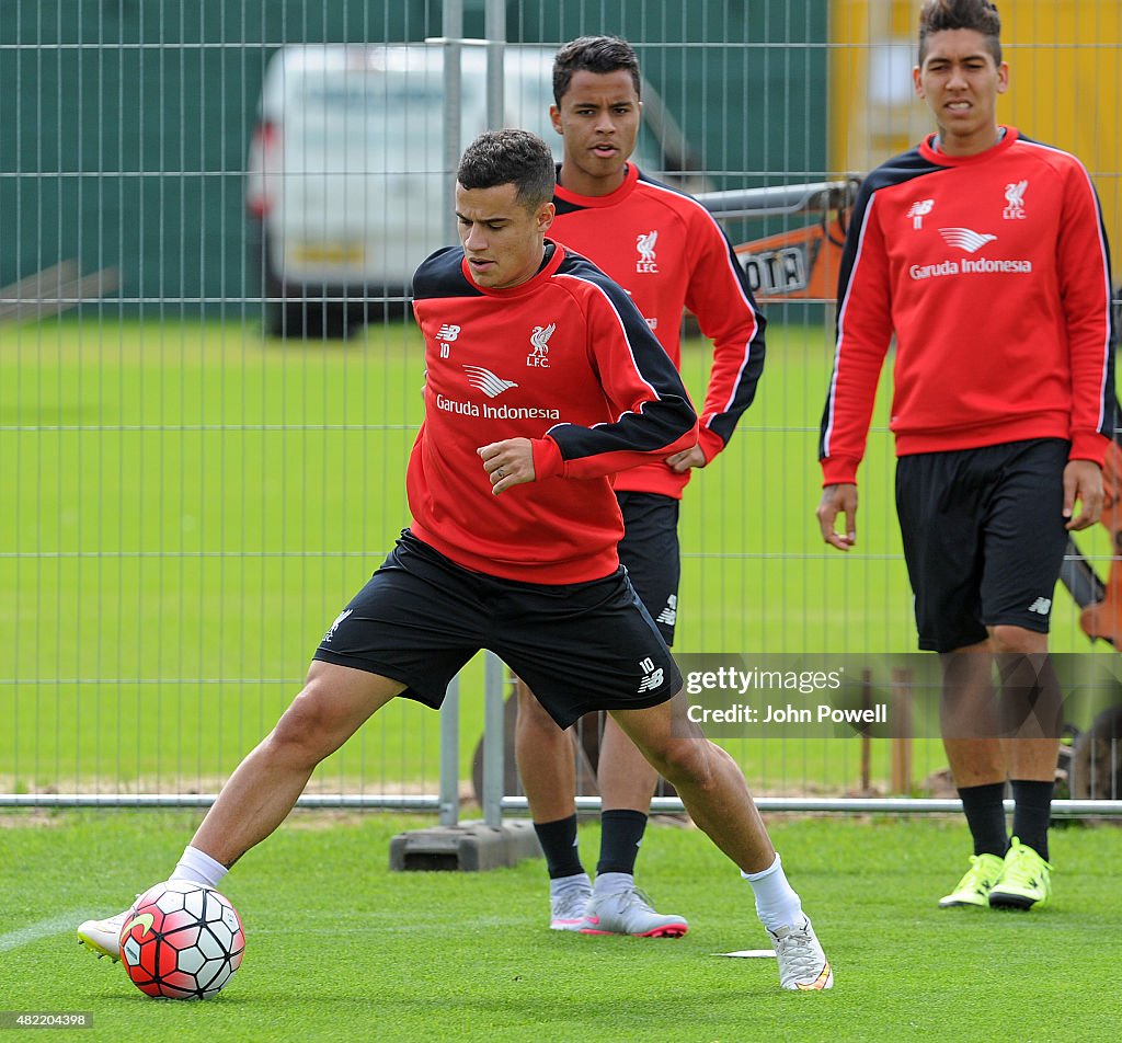 Liverpool FC Training Session