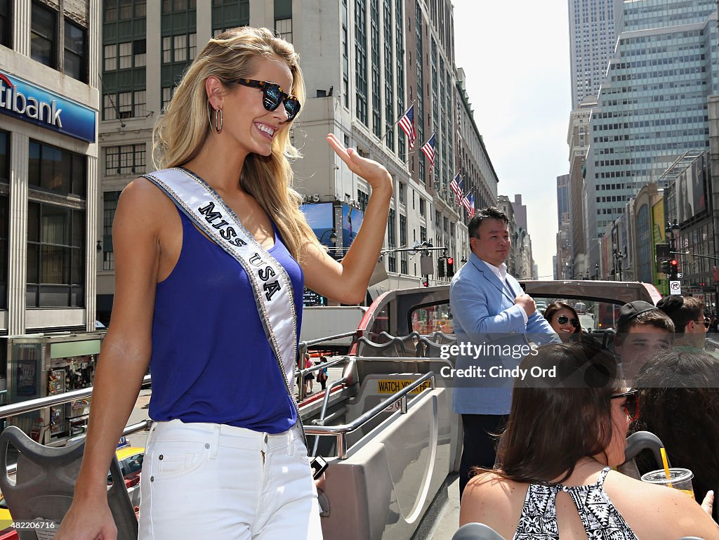 Miss USA 2015 NYC Media Tour