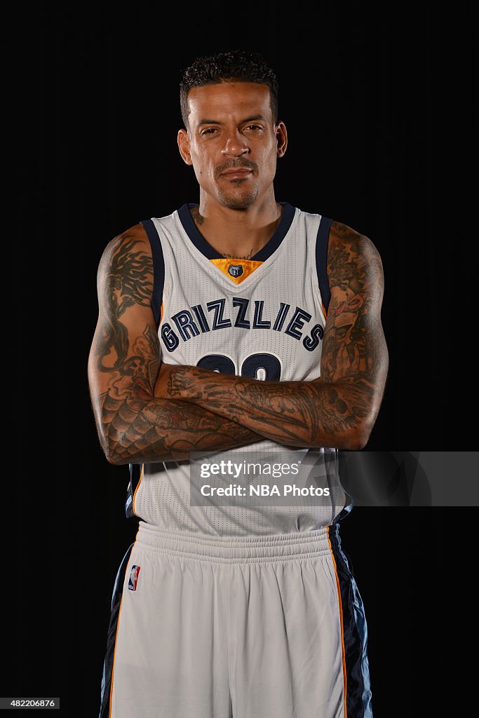 Matt Barnes Portraits with Memphis Grizzlies