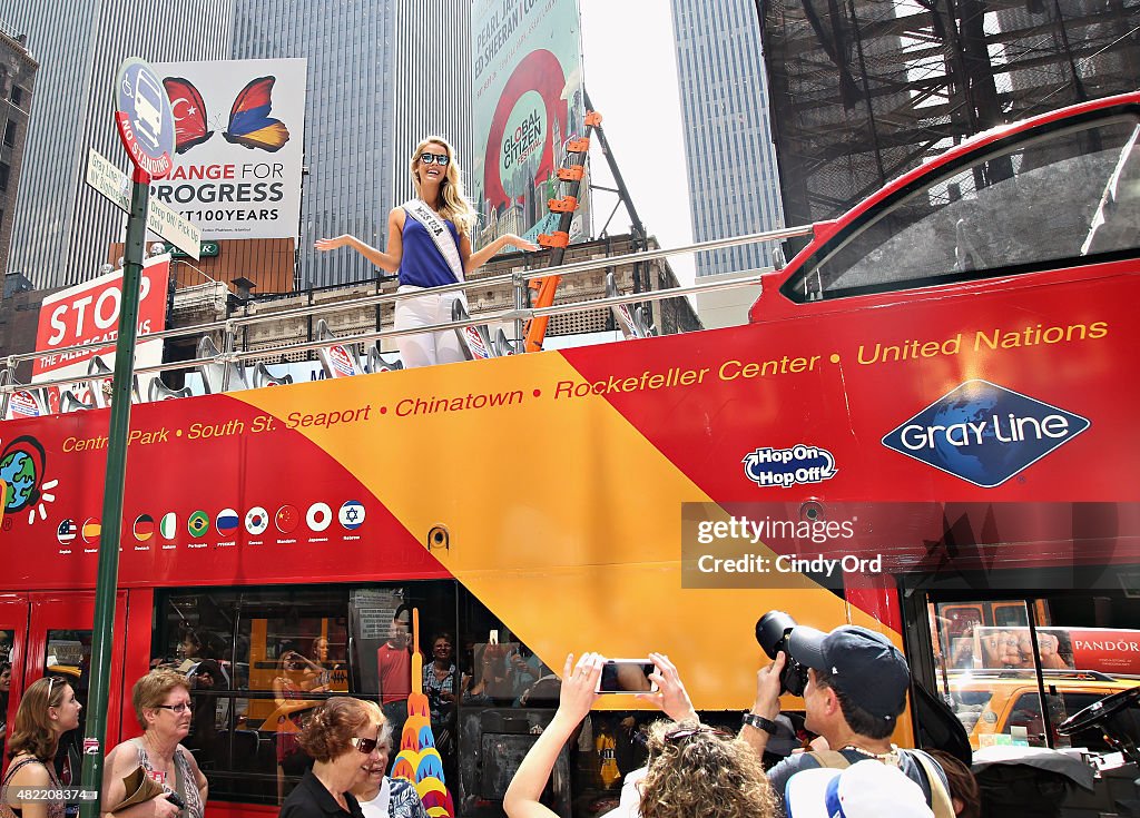 Miss USA 2015 NYC Media Tour