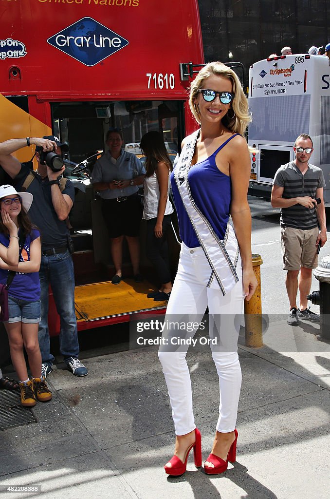 Miss USA 2015 NYC Media Tour