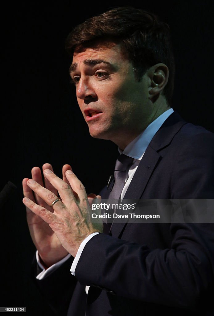 Andy Burnham Delivers A State Of The Leadership Race Speech