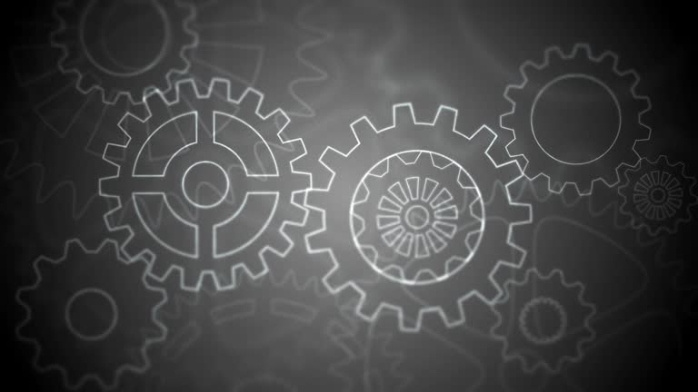 Gears Loopable 232 Seamless 3d Gears Background Stock Videos, Footage, & 4K Video ...