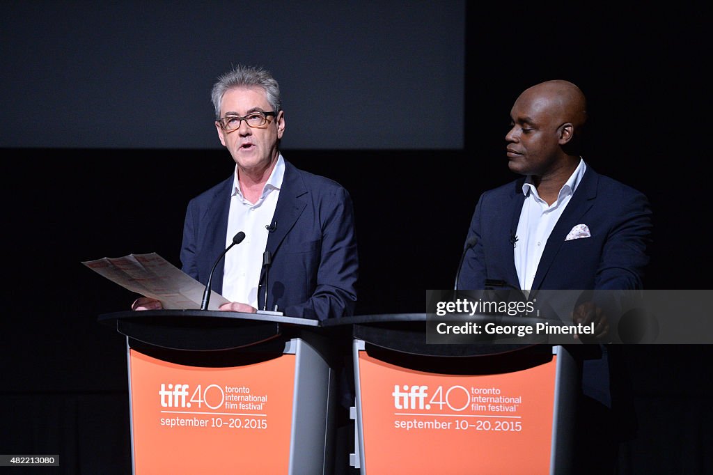 2015 Toronto International Film Festival Press Conference