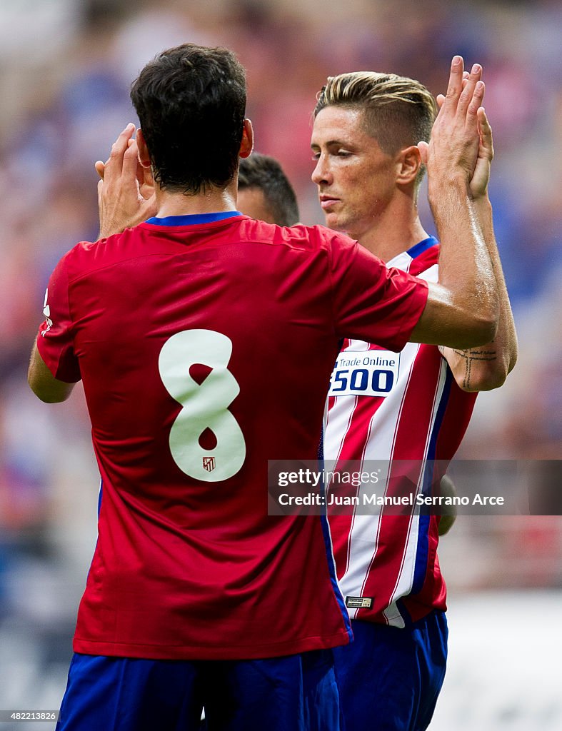 Real Oviedo v Club Atletico de Madrid - Pre-Season Friendly